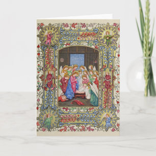 Die Geburt Christi unseres Lords Feiertagskarte