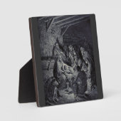 Die Geburt Christi von Gustave Doré Premium-Victor Fotoplatte (Vorderseite)