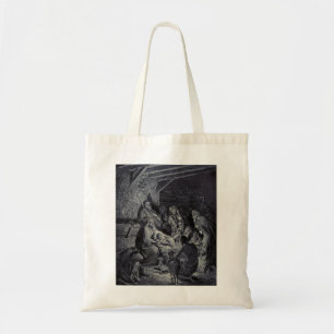Die Geburt Christi von Gustave Doré Premium-Victor Tragetasche