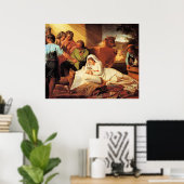 Die Geburt Christi von John Singleton Copley Poster (Heimbüro)