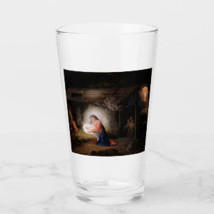 Die Geburt Christi (von Wladimir Borovikowski) Glas