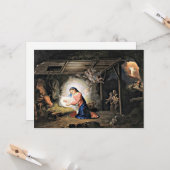 Die Geburt Christi von Wladimir Borovikowski, Karte (Vorderseite/Rückseite Beispiel)