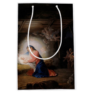 Die Geburt Christi (von Wladimir Borovikowski) Mittlere Geschenktüte