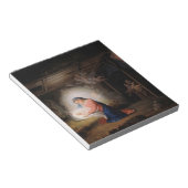 Die Geburt Christi (von Wladimir Borovikowski) Notizblock (angewinkelt)