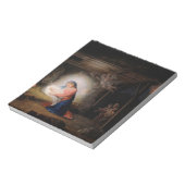 Die Geburt Christi (von Wladimir Borovikowski) Notizblock (Rotiert)