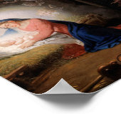 Die Geburt Christi (von Wladimir Borovikowski) Poster (Ecke)