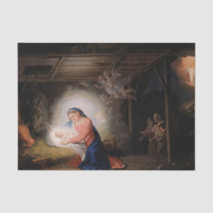 Die Geburt Christi (von Wladimir Borovikowski) Seidenpapier