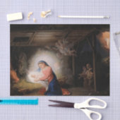 Die Geburt Christi (von Wladimir Borovikowski) Seidenpapier (Handwerk)