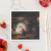 Die Geburt Christi (von Wladimir Borovikowski) Serviette (Beispiel)