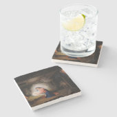 Die Geburt Christi (von Wladimir Borovikowski) Steinuntersetzer (Seitenansicht)