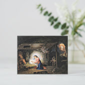 Die Geburt Christi - Wladimir Borovikowski Postkarte (Stehend Vorderseite)
