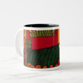 Die Geburt Christi Zweifarbige Tasse (Vorderseite Links)