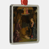 Die Geburt der 1480er Silbernes Ornament (Rechts)