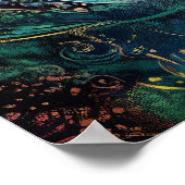 Die Geburt der Fantasie des Jugendstils der Venus Poster (Ecke)