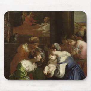 Die Geburt der Jungfrau, c.1620 Mousepad