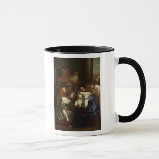 Die Geburt der Jungfrau, c.1620 Tasse (Rechts)