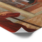 Die Geburt der Jungfrau Poster (Ecke)