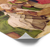 Die Geburt der Jungfrau Poster (Ecke)