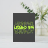 Die Geburt der Legenden 1974 Feiertagspostkarte (Stehend Vorderseite)