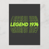 Die Geburt der Legenden 1974 Feiertagspostkarte (Vorderseite)