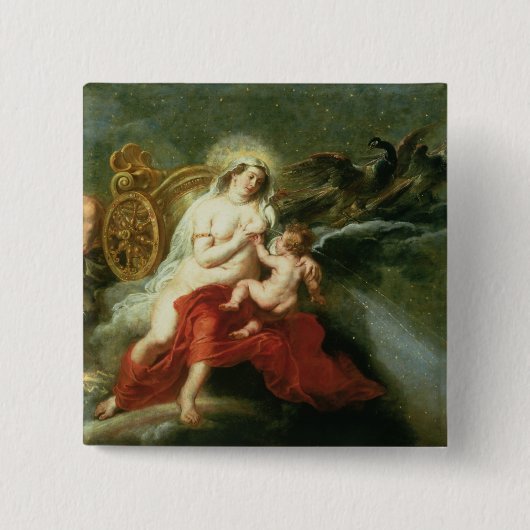 Die Geburt der Milchstraße, 1668 Button (Vorderseite)