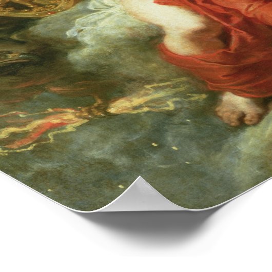 Die Geburt der Milchstraße, 1668 Poster (Ecke)