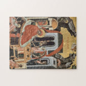 Die Geburt der Mutter Gottes Orthodoxes Icon Puzzle (Horizontal)