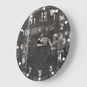 Die Geburt der Penn zentralen Eisenbahn-Wanduhr Große Wanduhr (Winkel)