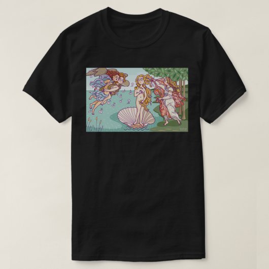 Die Geburt der Venus 14 T-Shirt (Design vorne)