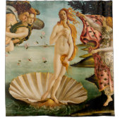 Die Geburt der Venus | Botticelli Duschvorhang (Vorderseite)