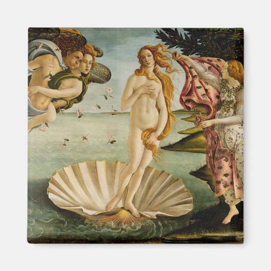 Die Geburt der Venus | Botticelli Magnet (Vorne)