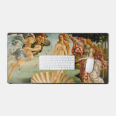 Die Geburt der Venus | Botticelli Schreibtischunterlage (Tastatur & Maus)