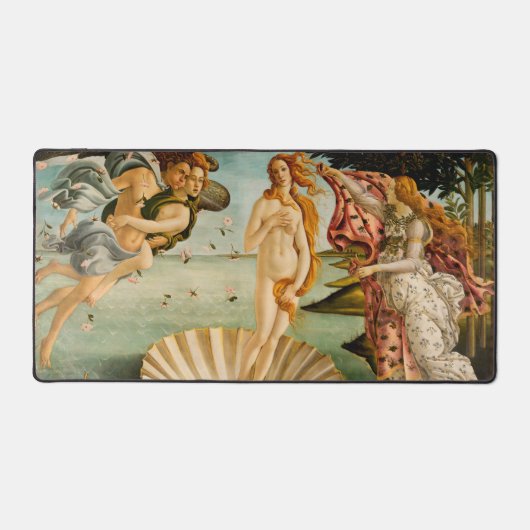 Die Geburt der Venus | Botticelli Schreibtischunterlage (Vorderseite)