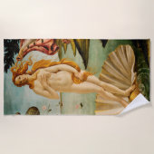 Die Geburt der Venus | Botticelli Strandtuch (Vorderseite)