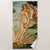 Die Geburt der Venus | Botticelli Strandtuch (Vorderseite)