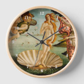Die Geburt der Venus | Botticelli Uhr (Vorderseite)