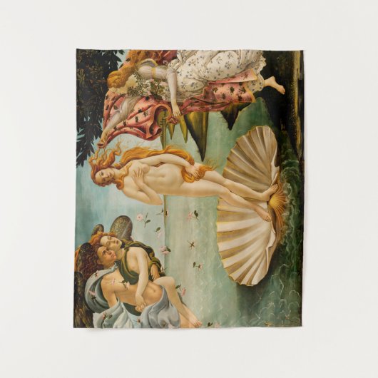 Die Geburt der Venus | Botticelli Wandteppich (Vorderseite)