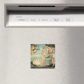 Die Geburt der Venus, c.1485 (Tempera auf der Lein Magnet (In Situ (Geschirrspüler))