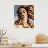 Die Geburt der Venus (Detail) Poster (Küche)
