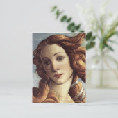 Die Geburt der Venus (Detail) Postkarte (Stehend Vorderseite)
