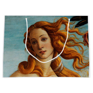 Die Geburt der Venus (Detail), Sandro Botticelli Große Geschenktüte
