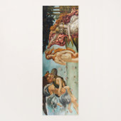 Die Geburt der Venus (Detail), Sandro Botticelli Yogamatte (Rückseite)