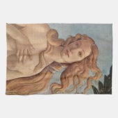 Die Geburt der Venus (Detail) von Sandro Botticell Geschirrtuch (Horizontal)