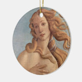 Die Geburt der Venus (Detail) von Sandro Botticell Keramik Ornament (Links)