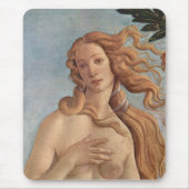 Die Geburt der Venus (Detail) von Sandro Botticell Mousepad (Vorne)