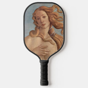 Die Geburt der Venus (Detail) von Sandro Botticell Pickleball Schläger