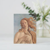 Die Geburt der Venus (Detail) von Sandro Botticell Postkarte (Stehend Vorderseite)