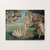 Die Geburt der Venus durch Botticelli Puzzle (Horizontal)