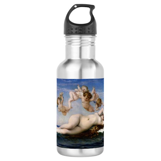 Die Geburt der Venus Edelstahlflasche (Vorderseite)