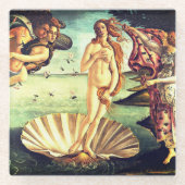Die Geburt der Venus Glasuntersetzer (Vorderseite)